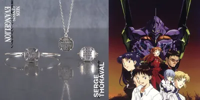「エヴァ」シンジ、レイ、アスカの言葉を刻印！“私は私”… A.T.フィールドをジュエリーに昇華したパ...