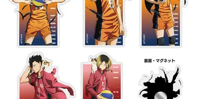 「ハイキュー!!」日向、研磨、及川らの“前進”ビジュがかっこいい…！各校横断幕もグッズ化♪  つまま...