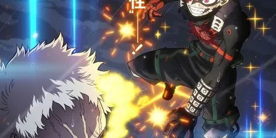 「ヒロアカ」爆豪vsオール・フォー・ワンの新ビジュアル公開！ OPアニメもアップデート!!爆豪の激し...