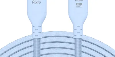 【ニュース・フラッシュ】Pixio、パステルブルーとパステルピンクのHDMIケーブル