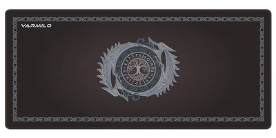北欧神話の天空都市をモチーフにした大判ゲーミングマウスパッド「Asgard Mousepad XL」