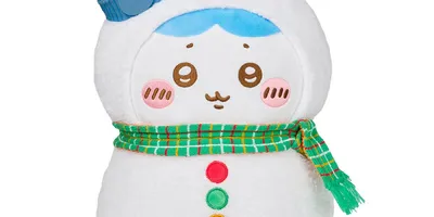 「ちいかわ」がゆきだるまになっちゃった…ってコト!? “あのこ”のフワフワポーチなど冬を彩るデザイン...