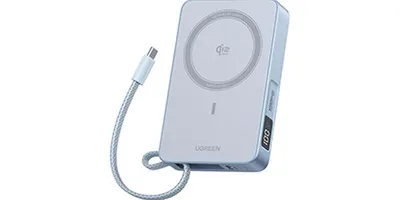 売れ筋商品がただいまタイムセール中！ 世界初うたうQi 2 25W認証モバイルバッテリー