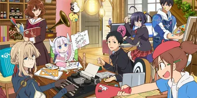 【悲報】京アニ「我ら京アニを代表する7人のキャラクターがこちらです」