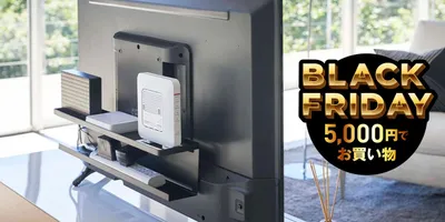 気付けた人は整理上手。VESA（テレビの裏）って実は収納なのです