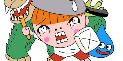 しりあがり寿の新連載は「ドラクエ」コラボ、主人公はへっぽこ勇者のイマイチくん