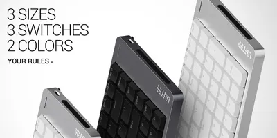 アルミボディのロープロファイルキーボード「Lofree Flow 2」 