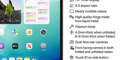 iPhone Foldの予想販売価格は税込406,800円！歴代最高額の予測が報道