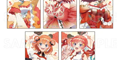 「五等分の花嫁」三玖、四葉たちが“金魚絢爛”で華やかなドレス姿に♪ アクスタなど新作グッズ多数登場