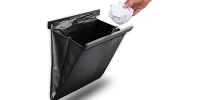 足置き場を邪魔しない、車用ゴミ箱の正解はこれでしょう