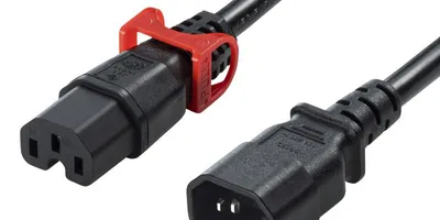 Ciscoサーバーなどに対応、抜け防止ロック装備の電源コード 