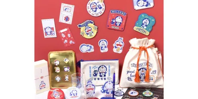 サンリオデザインの「ドラえもん」グッズ、正月イメージしたハッピーな新作
