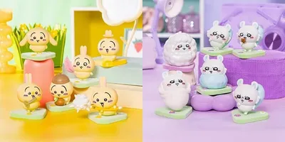 「ちいかわ」うさぎだらけ、モモンガだらけフィギュアが発売　BOX購入なら即コンプリート可能