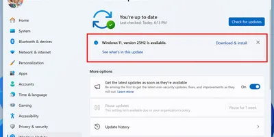 Windows 11 25H2、希望者向けに展開開始 