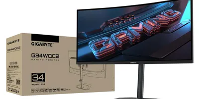 GIGABYTE、34インチ曲面やQD-OLED搭載モデルなど最新ゲーミングモニターを発表