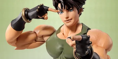 “またまたやらせていただきましたァン！”「ジョジョ 戦闘潮流」ジョセフが立体化！マフラーは調整できる...