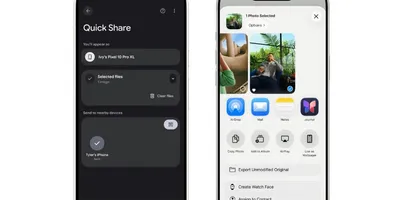 ついにAndroidとiPhoneで“AirDrop”相互送受信が可能に　グーグル「Pixel 10...