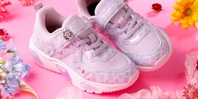 アナ＆エルサ、アリエル、ラプンツェルをイメージしたキッズ向けスニーカー発売！通園・通学でお姫様気分に...