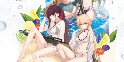 「ドルフロ2」，水着姿のグローザやスプリングフィールドなどのグッズが勢揃いしたポップアップショップを...