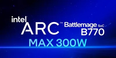Intel Arc B770 の消費電力は最大300W？ 出荷情報から判明