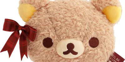 「リラックマ」チェック＆リボンで上品、ふわふわ！ “ぬいぬいリラックマ”が登場