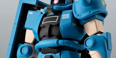 赤ではなく青！ロバート・ギリアム大佐の高機動型ザクIIがフィギュア化！多数の武器を携えて戦場に舞い降...