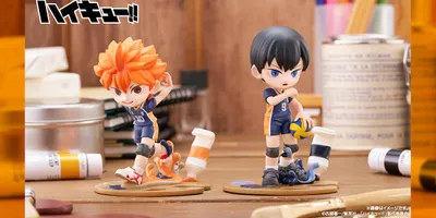 「ハイキュー!!」日向＆影山が手のひらサイズのデフォルメフィギュアに