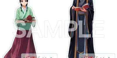 「薬屋のひとりごと」壬氏＆猫猫の原作絵グッズは絶対欲しい！手ぬぐいや豆皿がいい雰囲気♪　初の原作展グ...