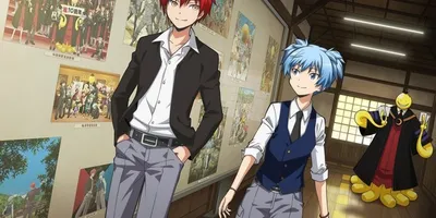 劇場版「暗殺教室」梅原裕一郎、山口勝平、山路和弘、東地宏樹、稲田徹が追加キャストに