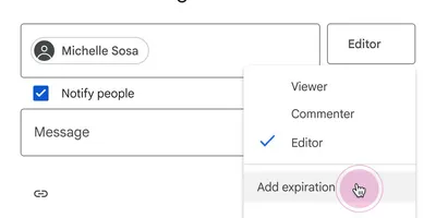 Googleドライブの共有、有効期限の設定が簡単に 