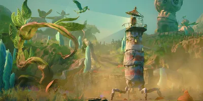 “歩く灯台”が冒険するアクションゲーム『Keeper』本日発売。不思議な灯台と相棒の海鳥による、言葉...