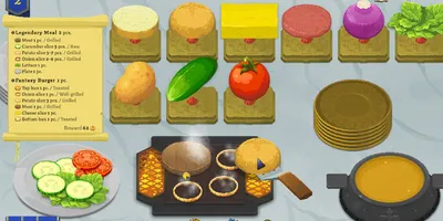 ドラゴンや騎士にハンバーガーを食べさせるファンタジーお料理シム『Fantasy Burger』発表！...