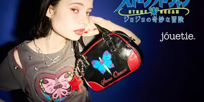 「ジョジョ」徐倫の囚人番号“FE40536”や蝶をロックにデザイン♪ 春先に重宝するBIGシャツなど...