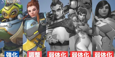 『オーバーウォッチ2』スタジアムアップデートで5名のヒーローを調整、敗北補償システムは正常動作へ