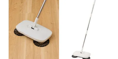フロアモップじゃ掃除が不充分？ だったら、3COINSの電気がいらない掃除機をドウゾ