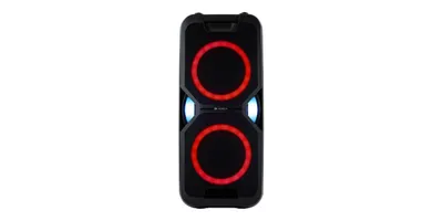 東芝、7色LED搭載のFM対応ワイヤレスパーティースピーカー「AX-WSP60」