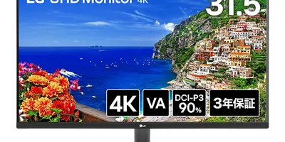 4K/VAパネル採用の31.5インチモニターが37,900円など、LG製モニターがAmazonでお得...