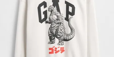 「ゴジラ」×Gapと初コラボ！大胆なゴジラデザインや、“VSデストロイア”のワンシーンなどがアパレル...