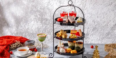 14種類の名紅茶をフリーフローで。クリスマスシーズンだけ味わえるご褒美アフタヌーンティー