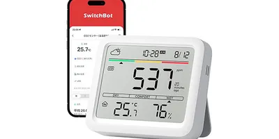 「そろそろ換気しよう」が数字で分かる！SwitchBot CO2センサーがブラックフライデー価格で登...