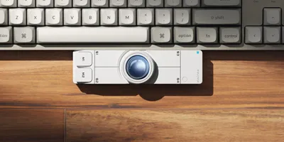 キーボードに添えるだけ。ホームポジションの常識を変えるトラックボール「Nape Pro」誕生